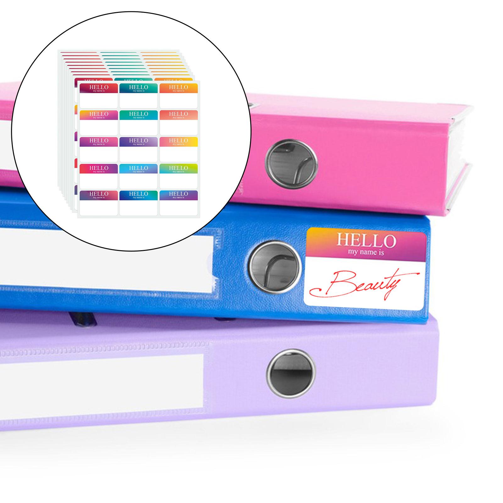 Papercraft Supply Invitation - 10-Blatt-DIY-Bastelarbeiten, kreativer Regenbogen, um Schulbedarf zu