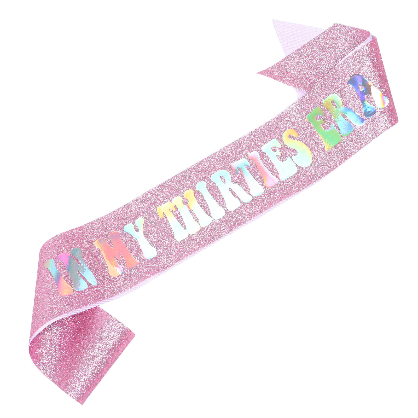 Birthday Sash Glitter - Geburtstagsschleife „In My Thirties Era“ für