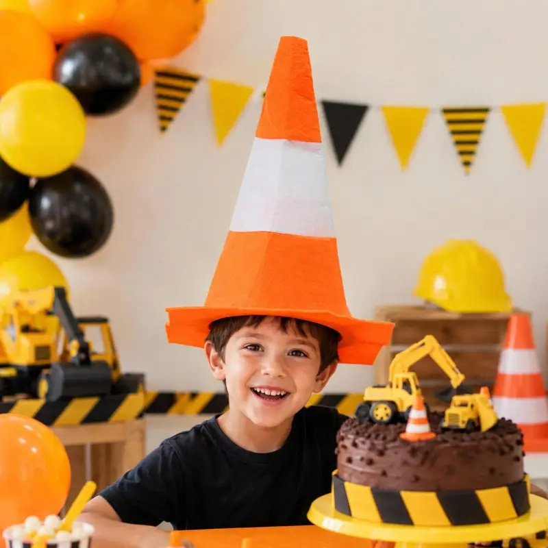Faltbarer Verkehrskegel-Themen – Party Hat Cone Bewertung und Preis