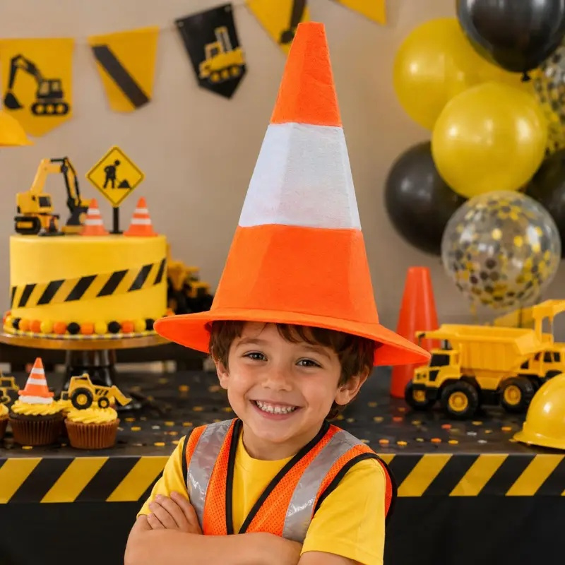 Faltbarer Verkehrskegel-Themen – Party Hat Cone Bewertung und Preis