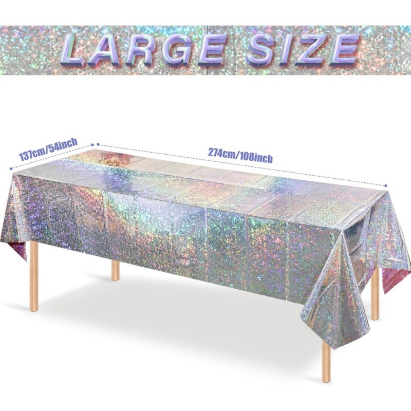 1PC Einweg Tischdecke PE Wasse – Table Cloth Disposable Bewertung und Preis