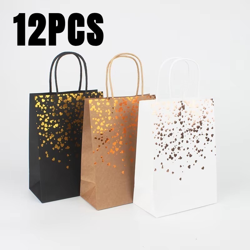 12PCS Schwarz Braun Weiß Bronz – Event Party Shop Bewertung und Preis