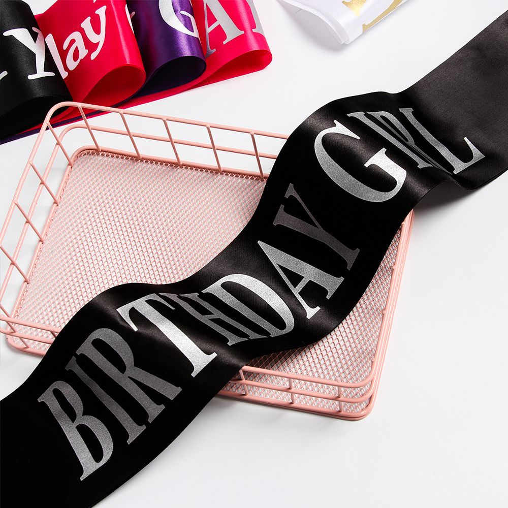 Geburtstagsmädchen, glitzernde – Birthday Sash Glitter Bewertung und Preis