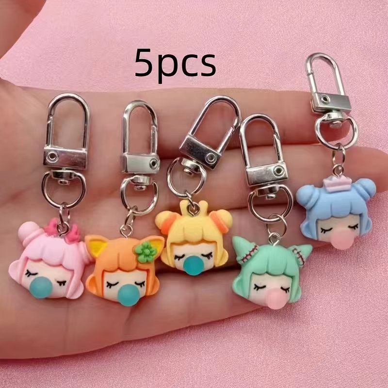 5 Stück Harz-Mädchen-Schlüssel – Party Favor Bag Bewertung und Preis